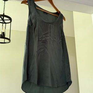 Brunello Cucinelli Satin Tank Top